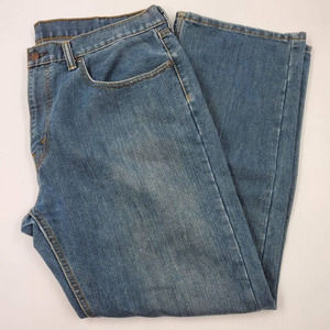 Levi's 559 Jeans Relaxed Fit Straight Leg Stretch Red Tab Blue Denim 38x30